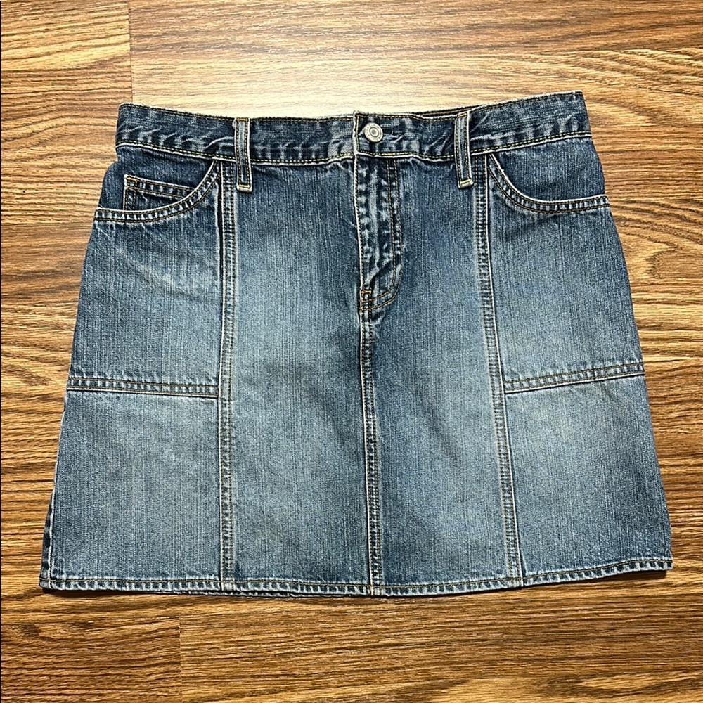 GAP JEANS Denim Mini Skirt y2k